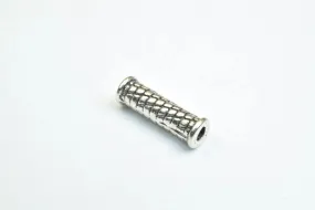 16 PCs Alloy Tube Bar Connector Charm Beads Size 14x4.5mm Hole Size 1.5mm For Jewelry Making