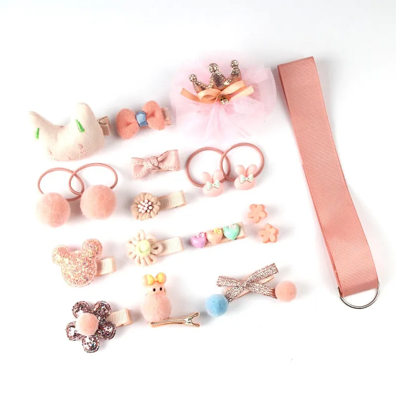 18 Pcs hair clip set Hair Accessories