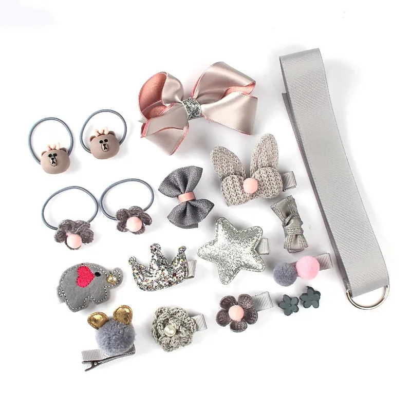 18 Pcs hair clip set Hair Accessories