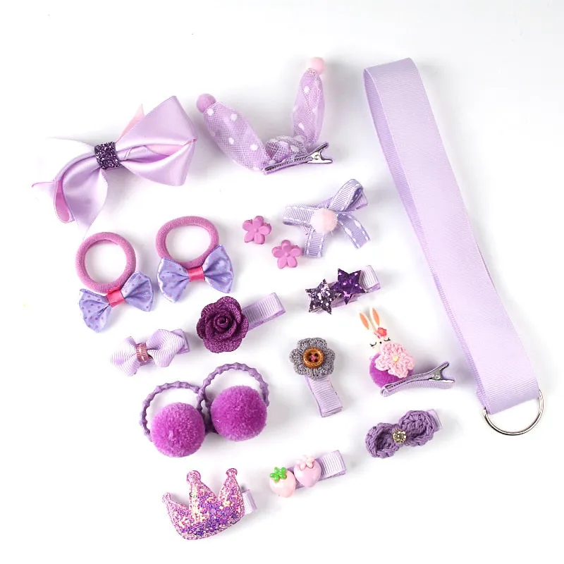 18 Pcs hair clip set Hair Accessories