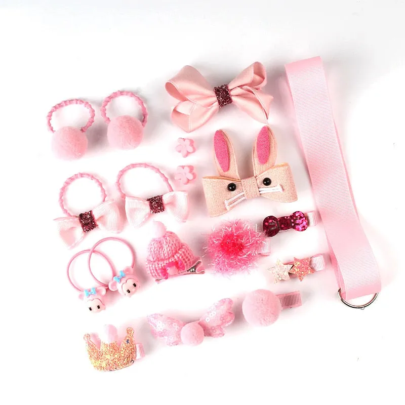 18 Pcs hair clip set Hair Accessories