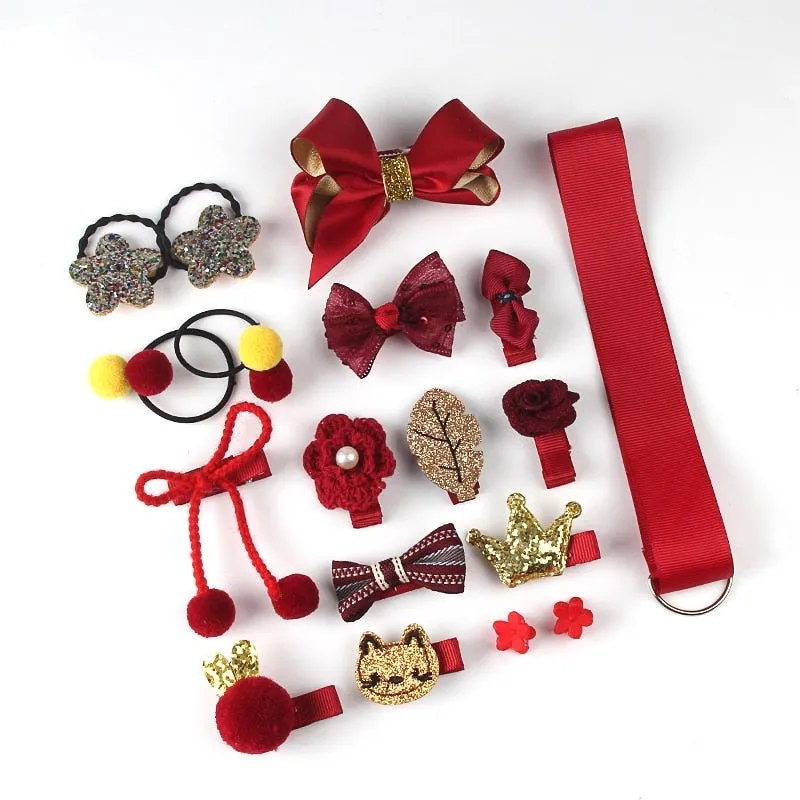 18 Pcs hair clip set Hair Accessories