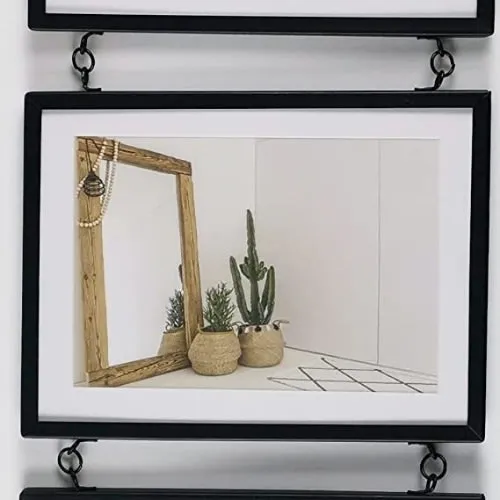 3-Step Metal Wall Photo Frame