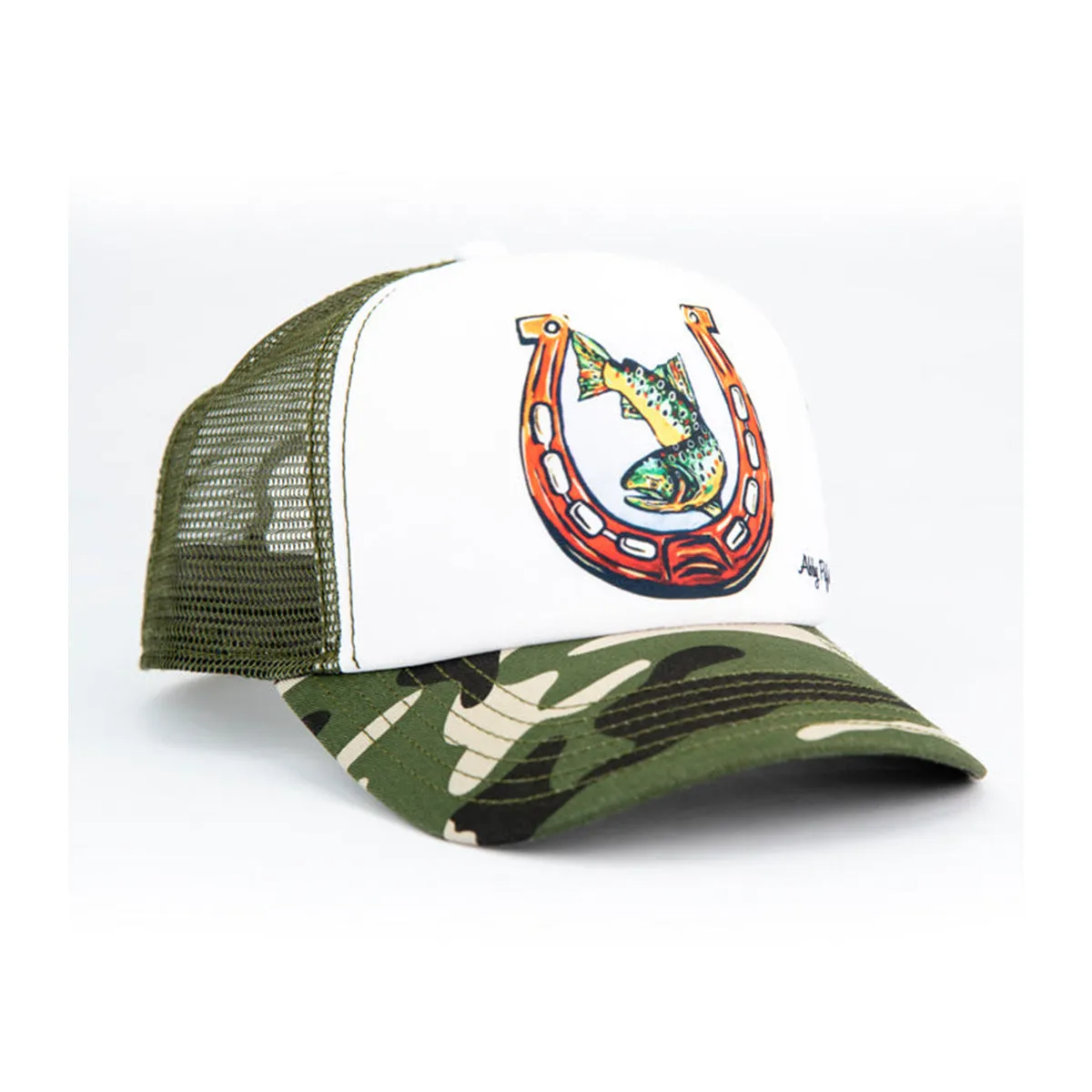 Abby Paffrath Trucker Lucky Fishing Hat