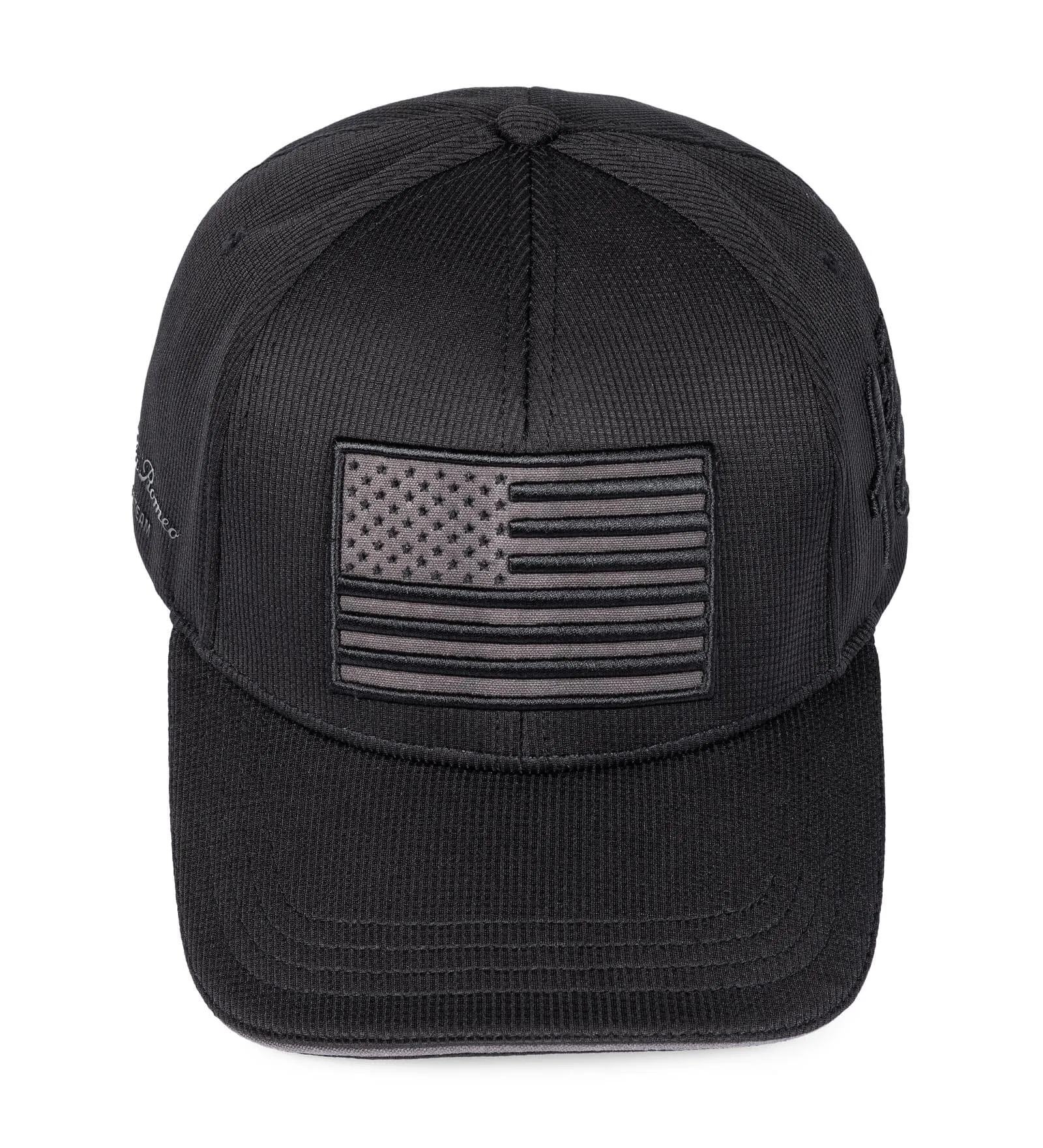 Alfa Romeo Racing F1 Special Edition Black Flag USA GP Baseball Hat - Black