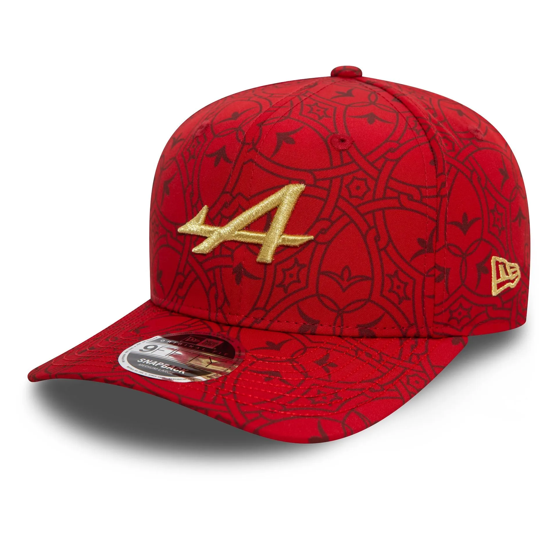 Alpine Racing China Team Red 9FIFTY Original Fit Snapback Cap