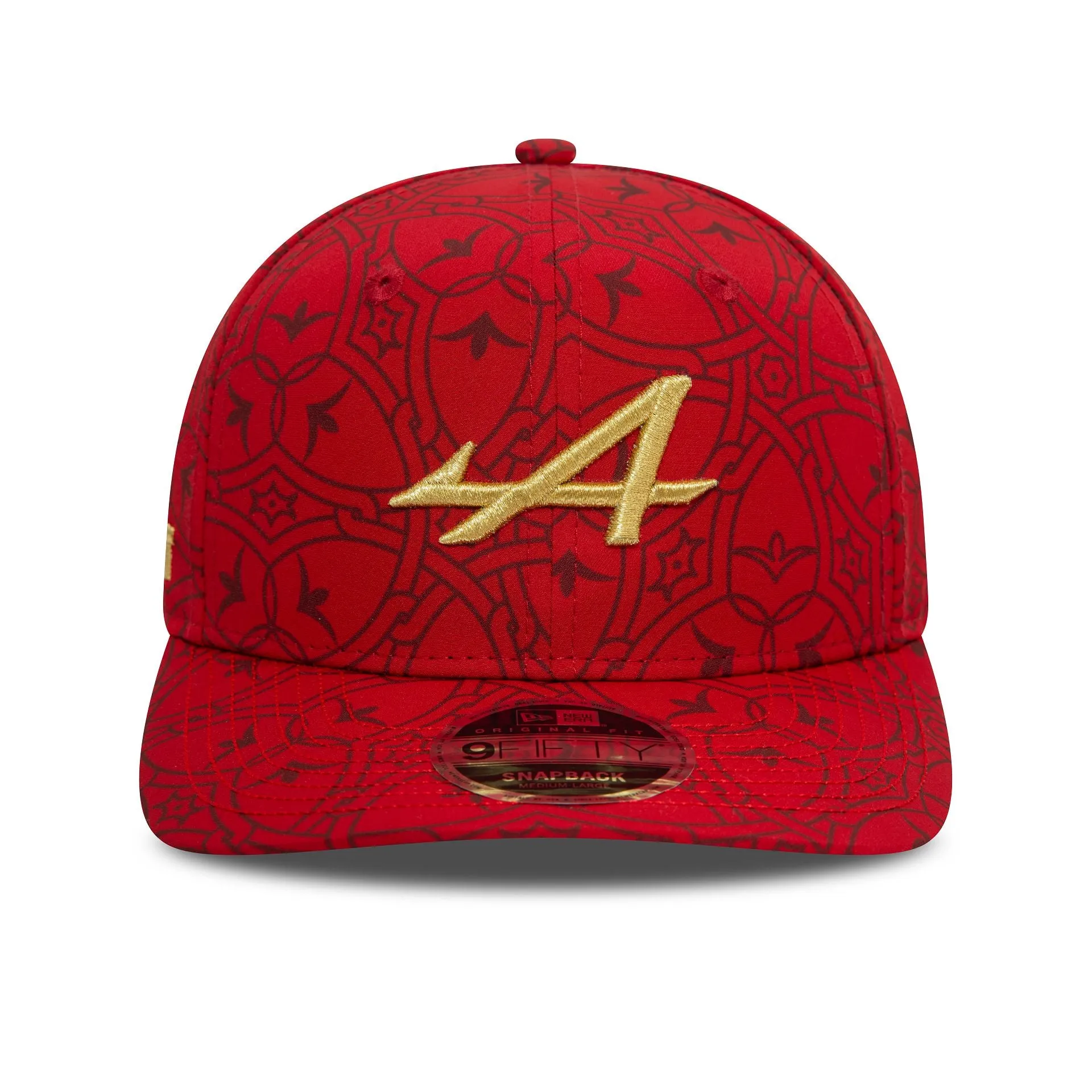 Alpine Racing China Team Red 9FIFTY Original Fit Snapback Cap