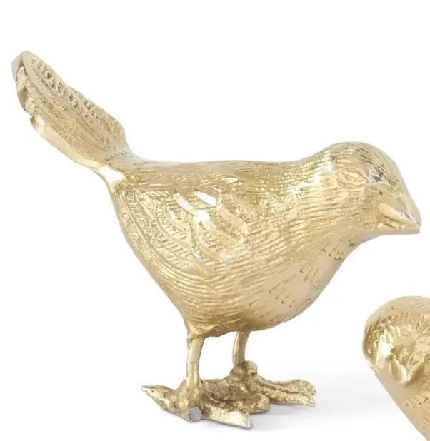 Antique Gold Song Bird