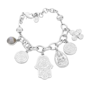 Antique Hamsa Chain Bracelet