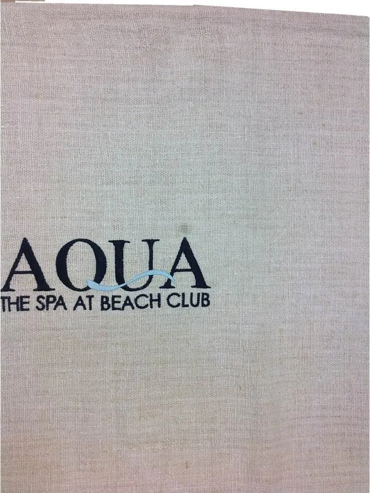 Aqua Spa at Beach Club Pillow Cover