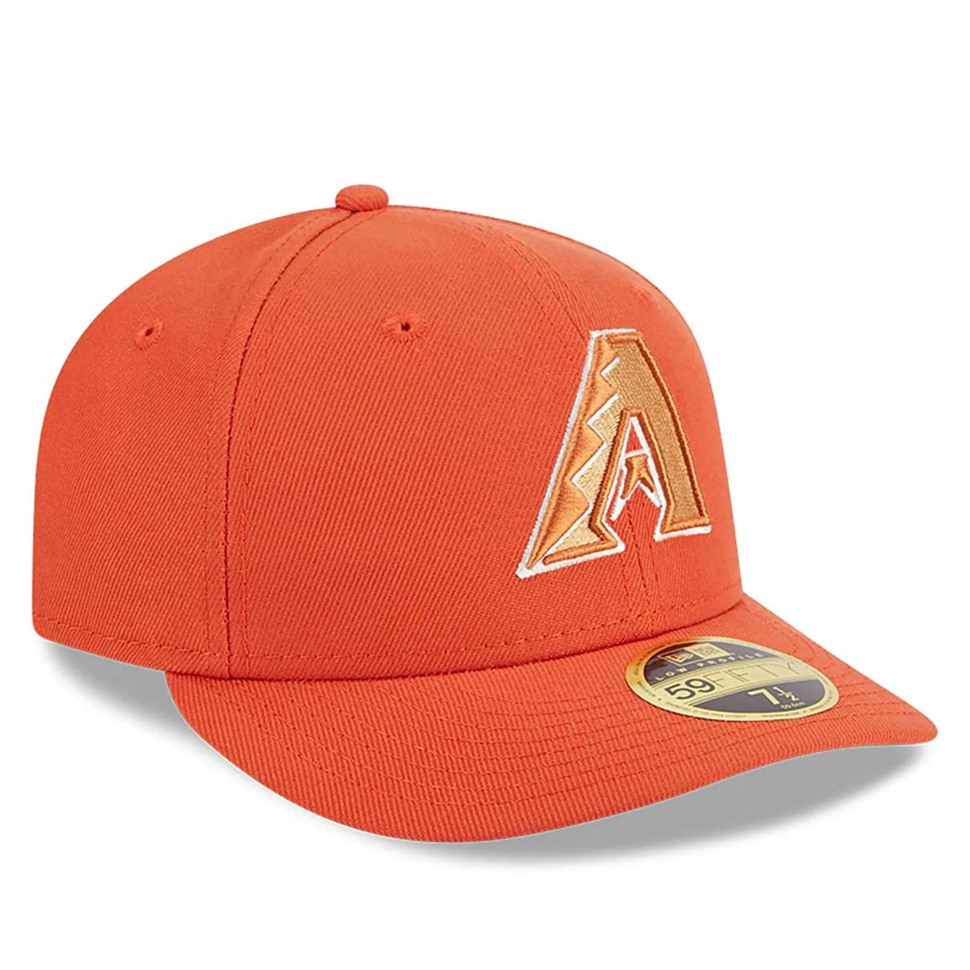 Arizona Diamondbacks Repreve Orange Low Profile 59FIFTY Fitted Cap