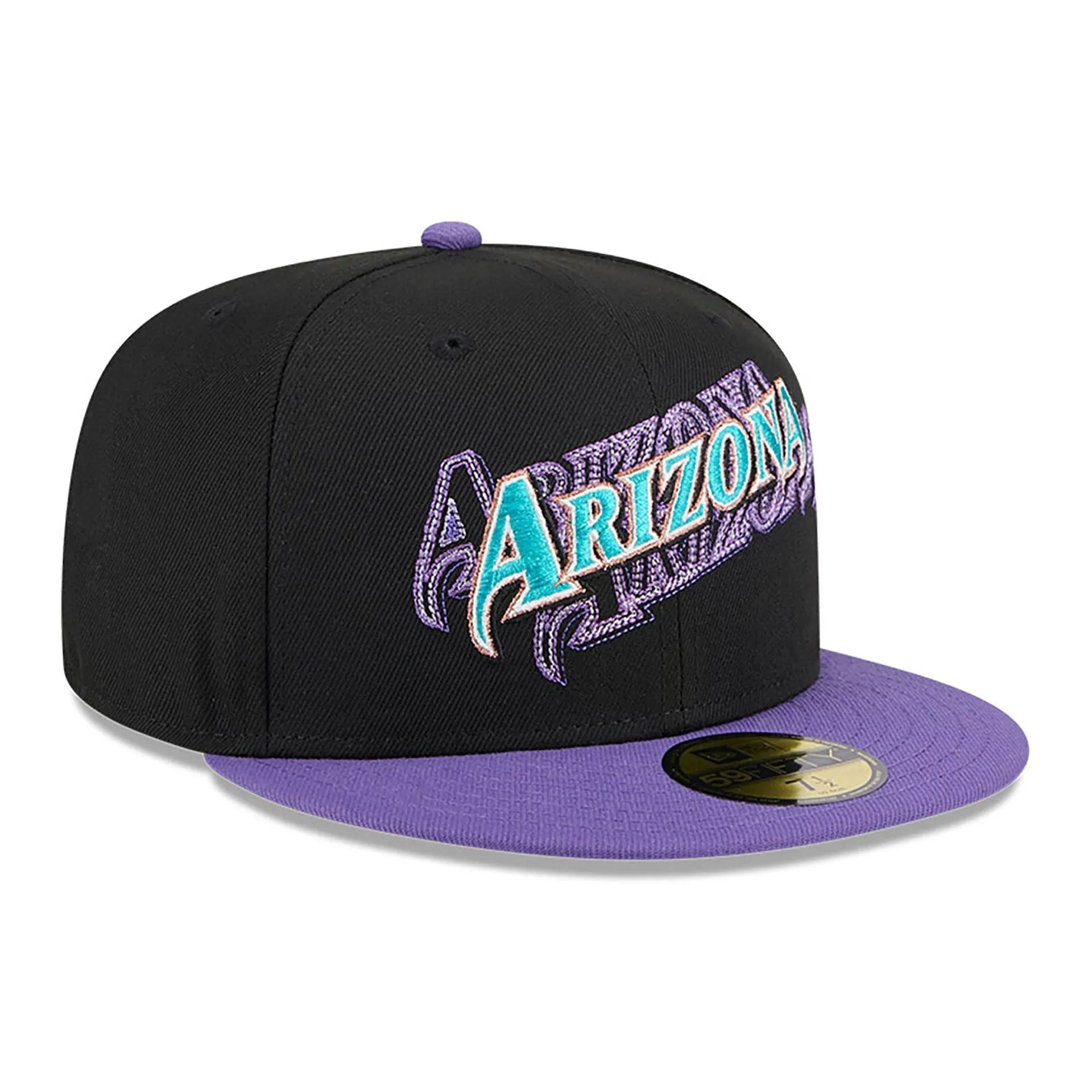 Arizona Diamondbacks Shadow Stitch Black 59FIFTY Fitted Cap