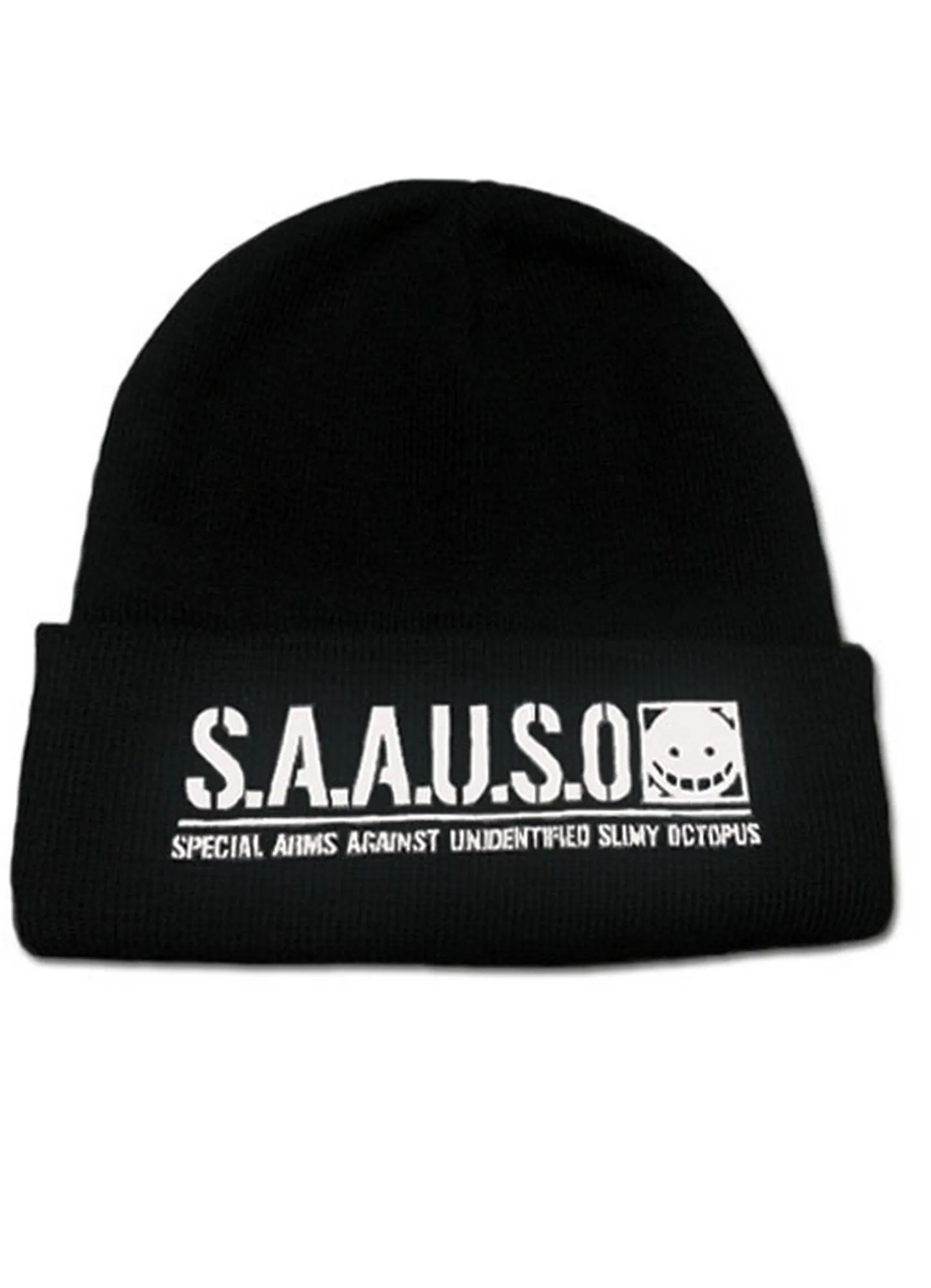 Assassination Classroom - White S.A.A.U.S.O. Logo Beanie