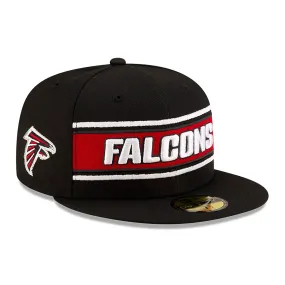 Atlanta Falcons NFL Sideline 2024 Black 59FIFTY Fitted Cap