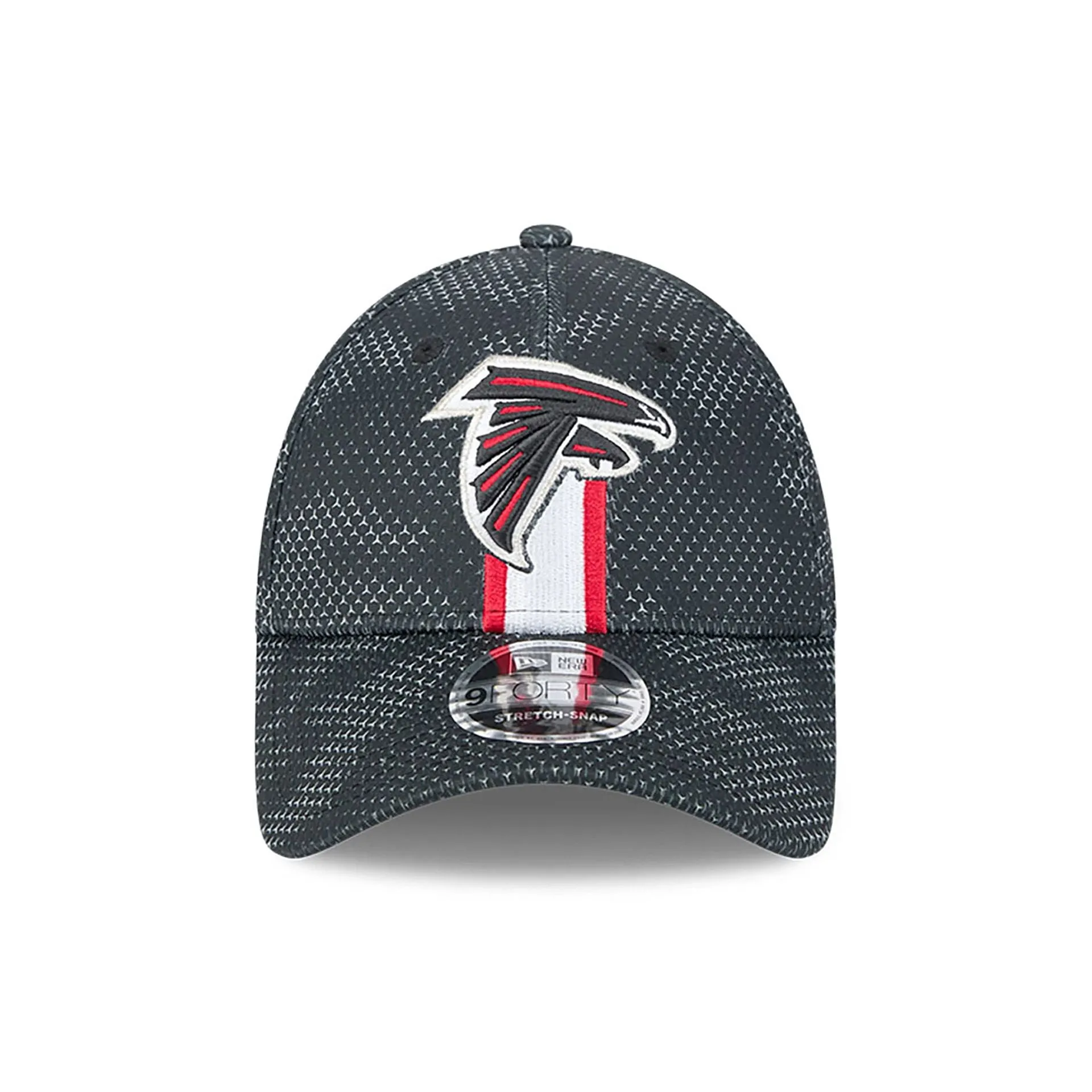 Atlanta Falcons NFL Sideline 2024 Black 9FORTY Stretch Snap Cap