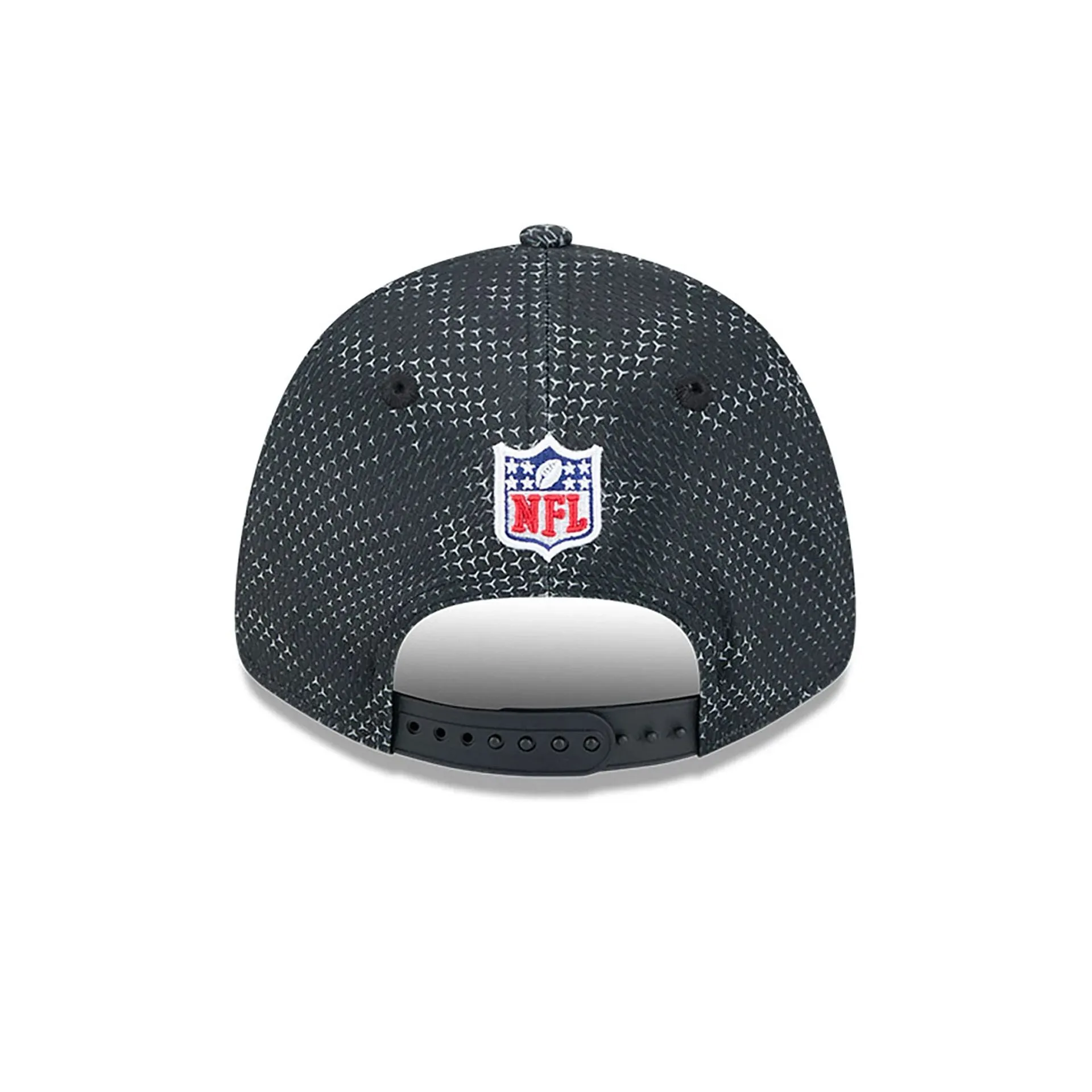 Atlanta Falcons NFL Sideline 2024 Black 9FORTY Stretch Snap Cap