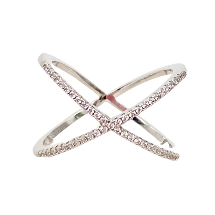 Ava Silver Statement Ring