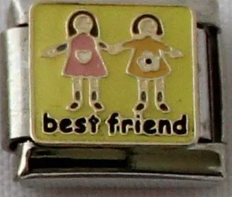 Best Friend Green 9mm Charm