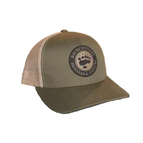 BHA Trucker Hat - Green / Khaki