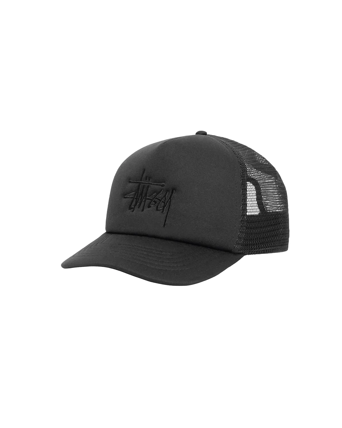 Big Basic Trucker Cap Shadow Black