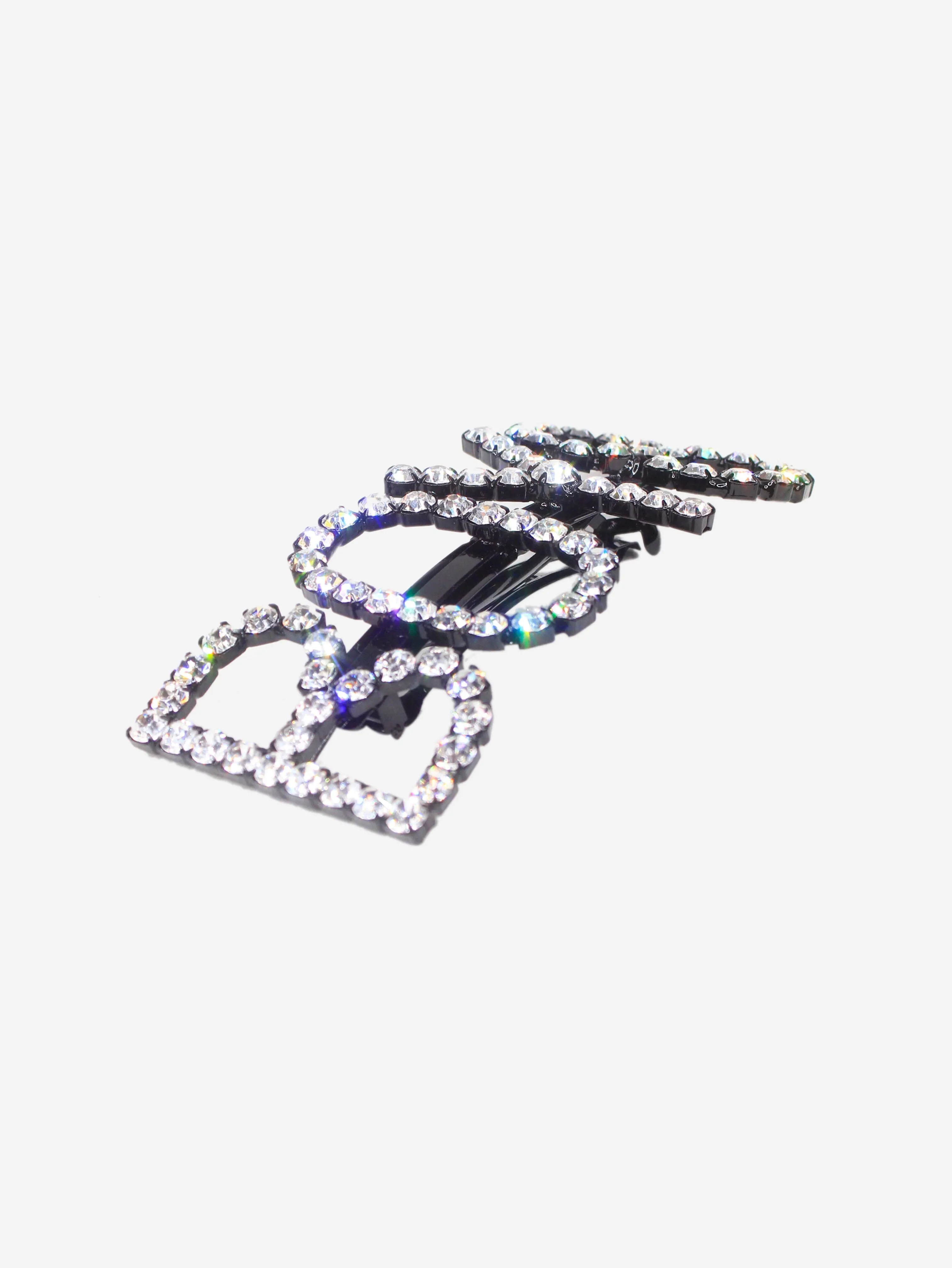 Black Boys crystal-embellished hair clip