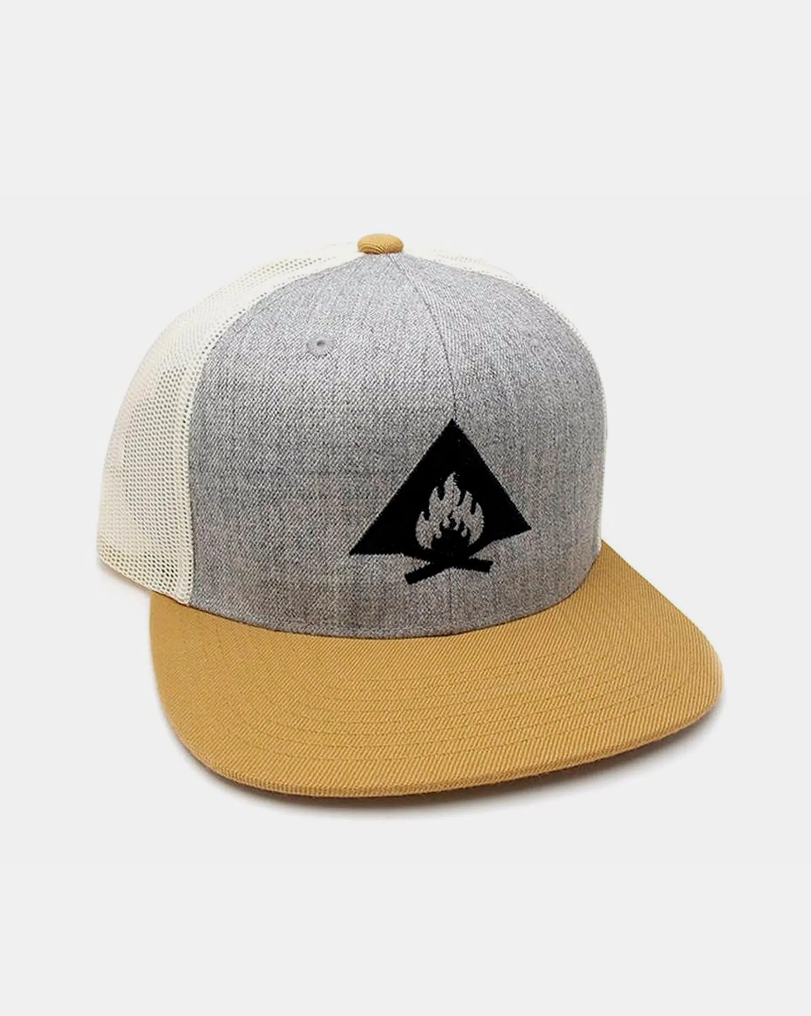 Bonfire Tri-Tone Trucker Hat