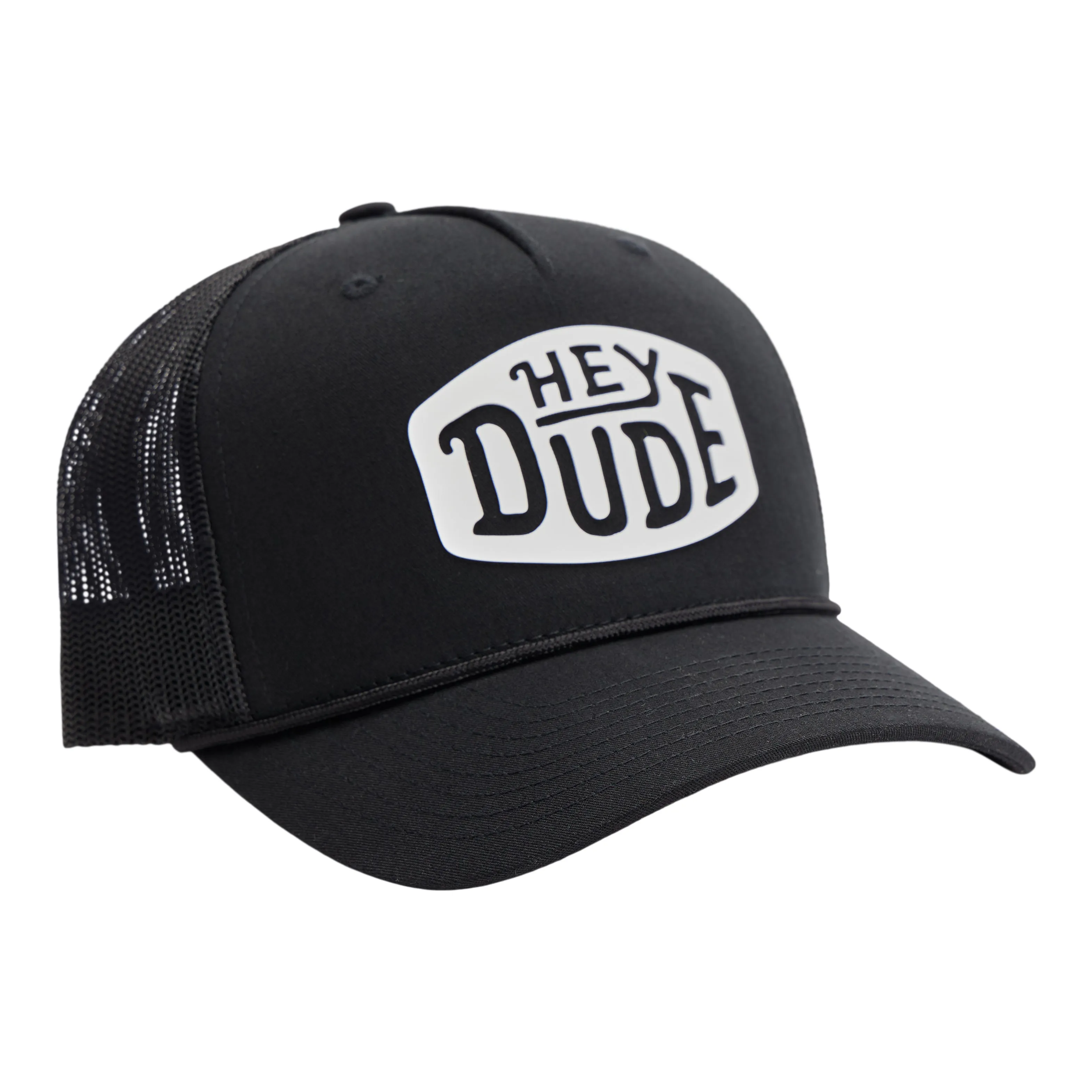 Buckle Silicone Trucker - Black