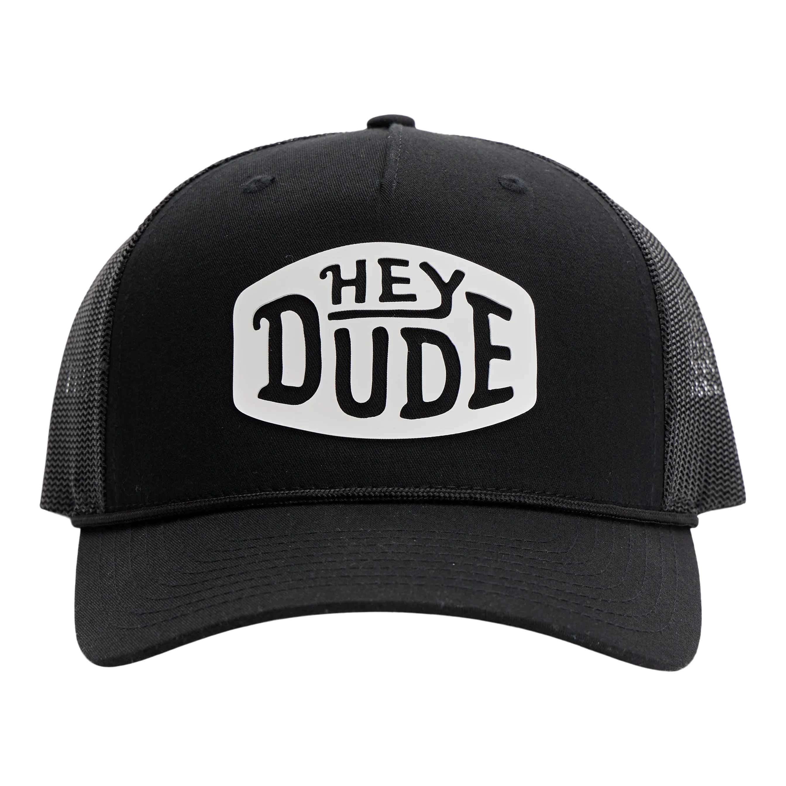 Buckle Silicone Trucker - Black