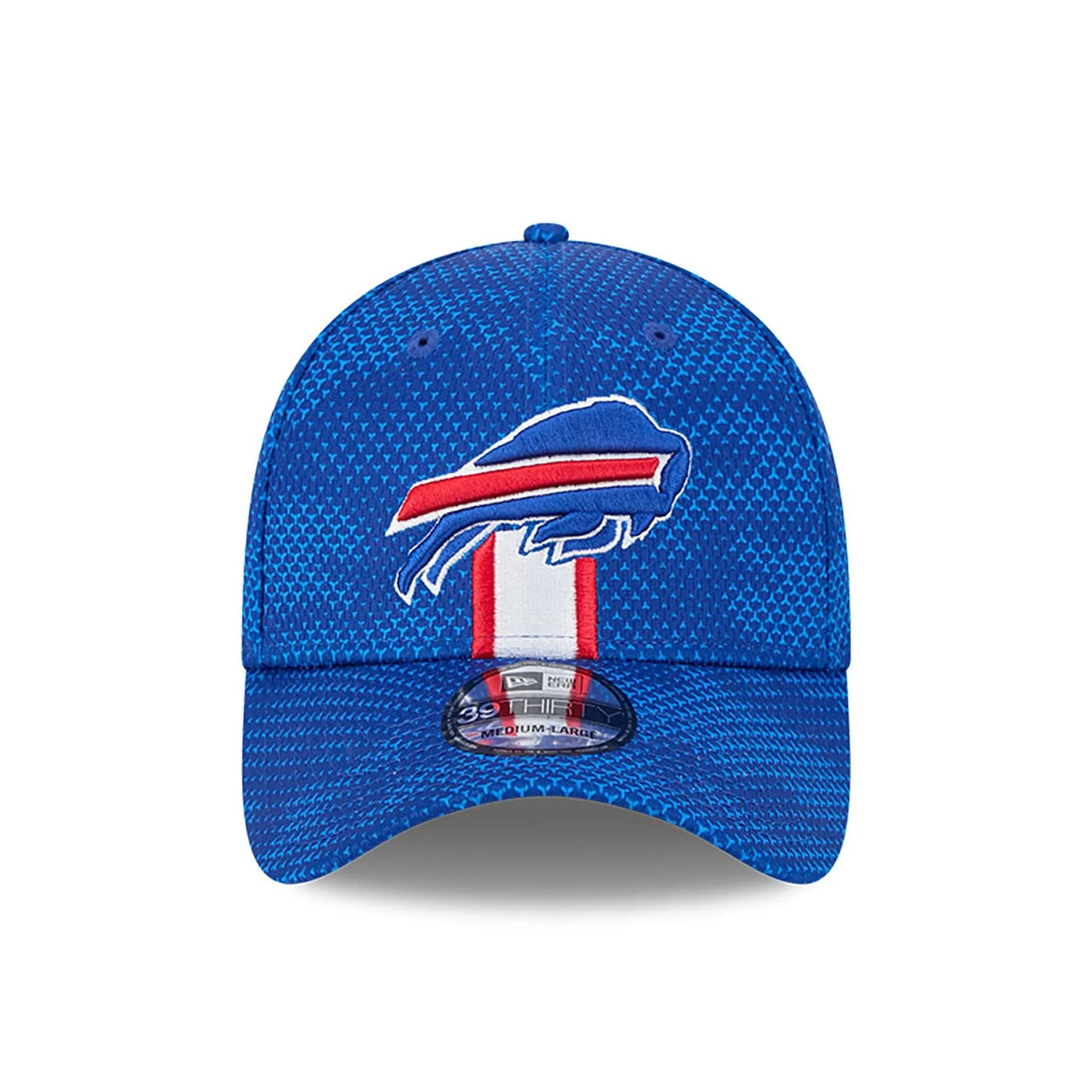 Buffalo Bills NFL Sideline 2024 Blue 39THIRTY Stretch Fit Cap