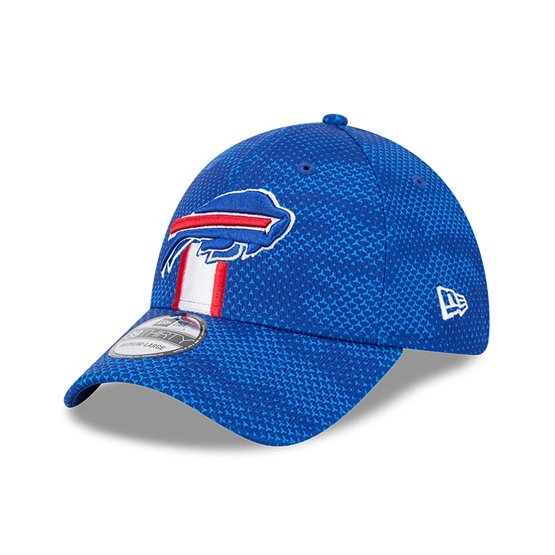 Buffalo Bills NFL Sideline 2024 Blue 39THIRTY Stretch Fit Cap