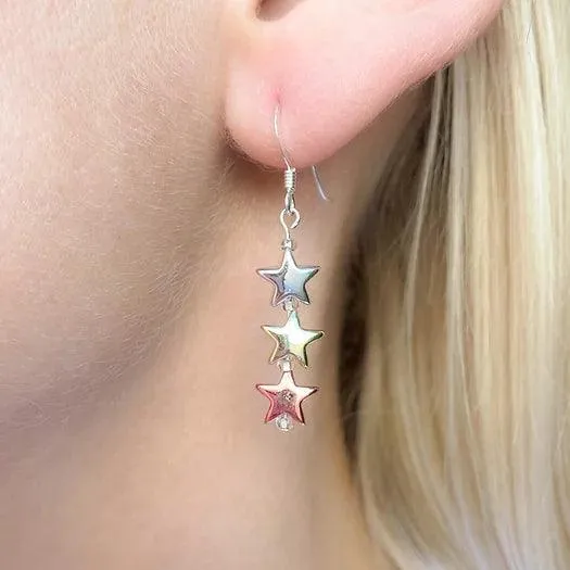 Carrie Elspeth Trio Seren Drop Earrings