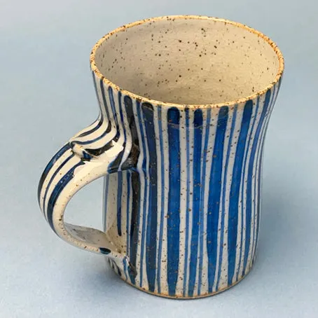 Ceramic mug stripe.