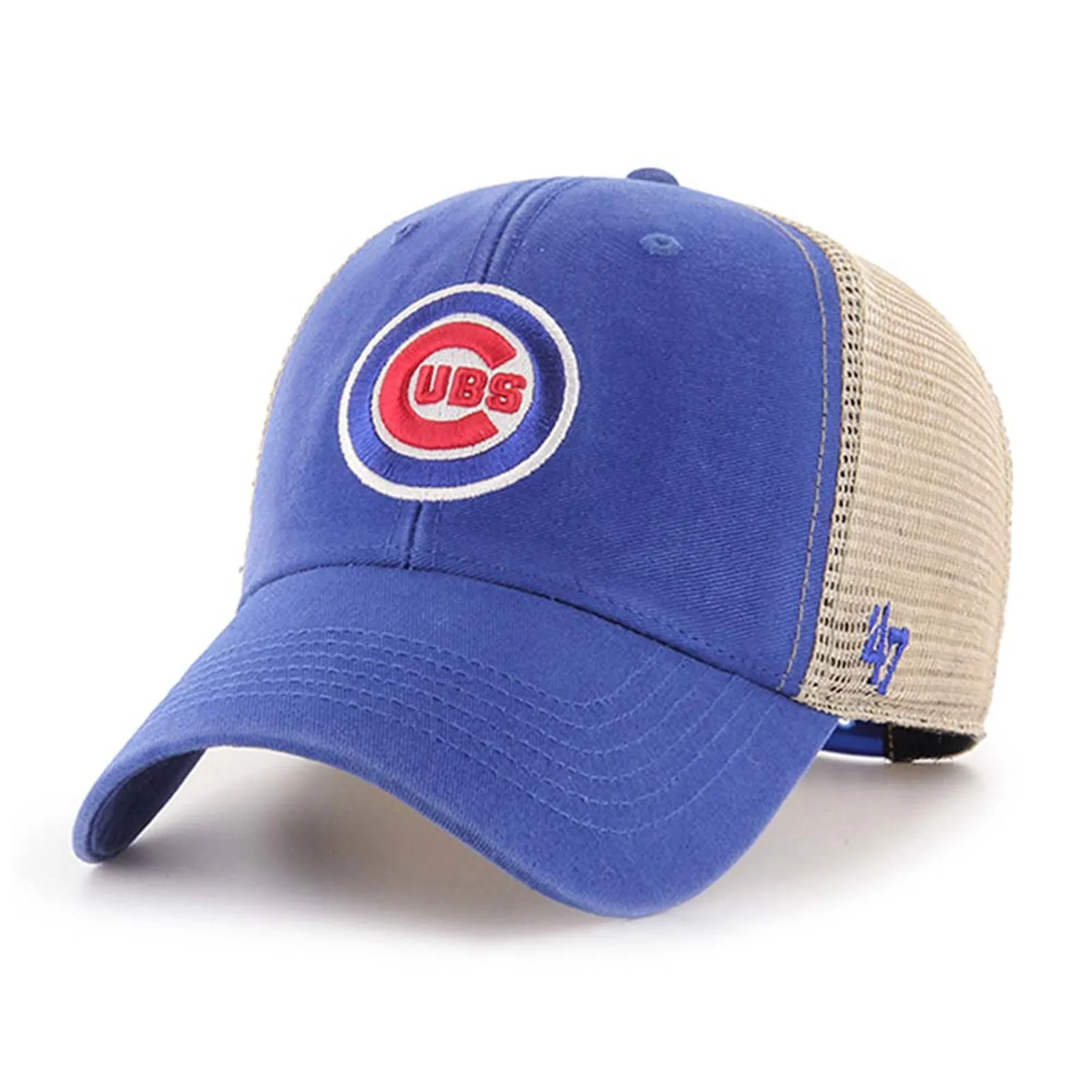 Chicago Cubs Royal Flagship Wash MVP Cap By '47 Brand