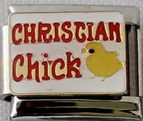 Christian Chick 9mm Charm