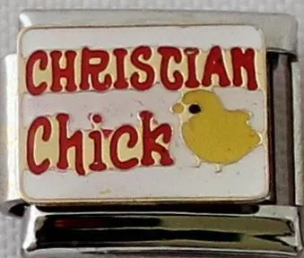 Christian Chick 9mm Charm