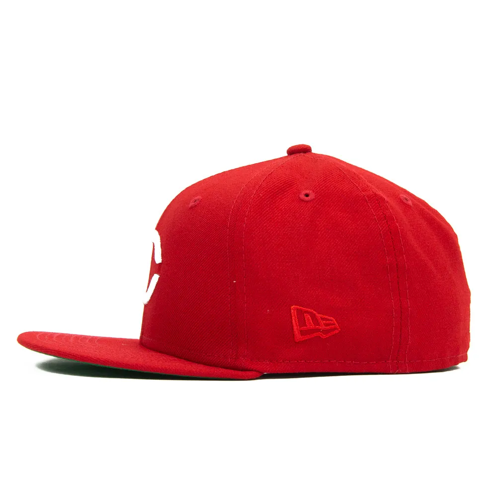 Cincinnati Reds 1989 LA All-Star Fitted (Angels Red)