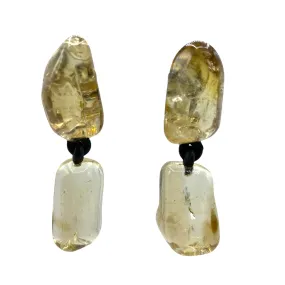 CITRINE DROP EARRINGS