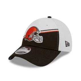 Cleveland Browns NFL Sideline 2023 White 9FORTY Stretch Snap Cap