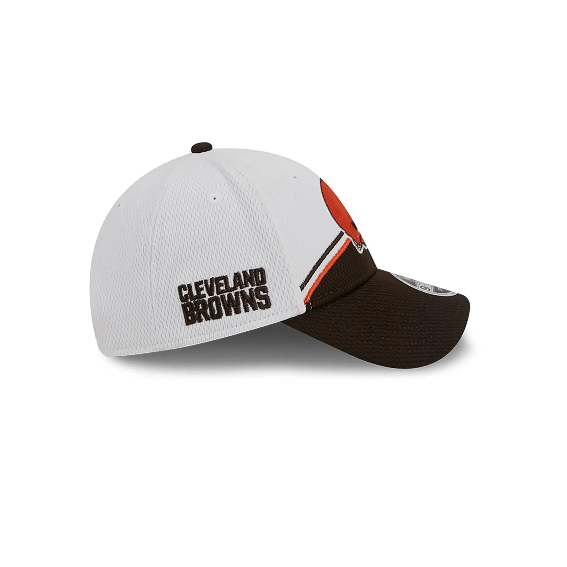 Cleveland Browns NFL Sideline 2023 White 9FORTY Stretch Snap Cap