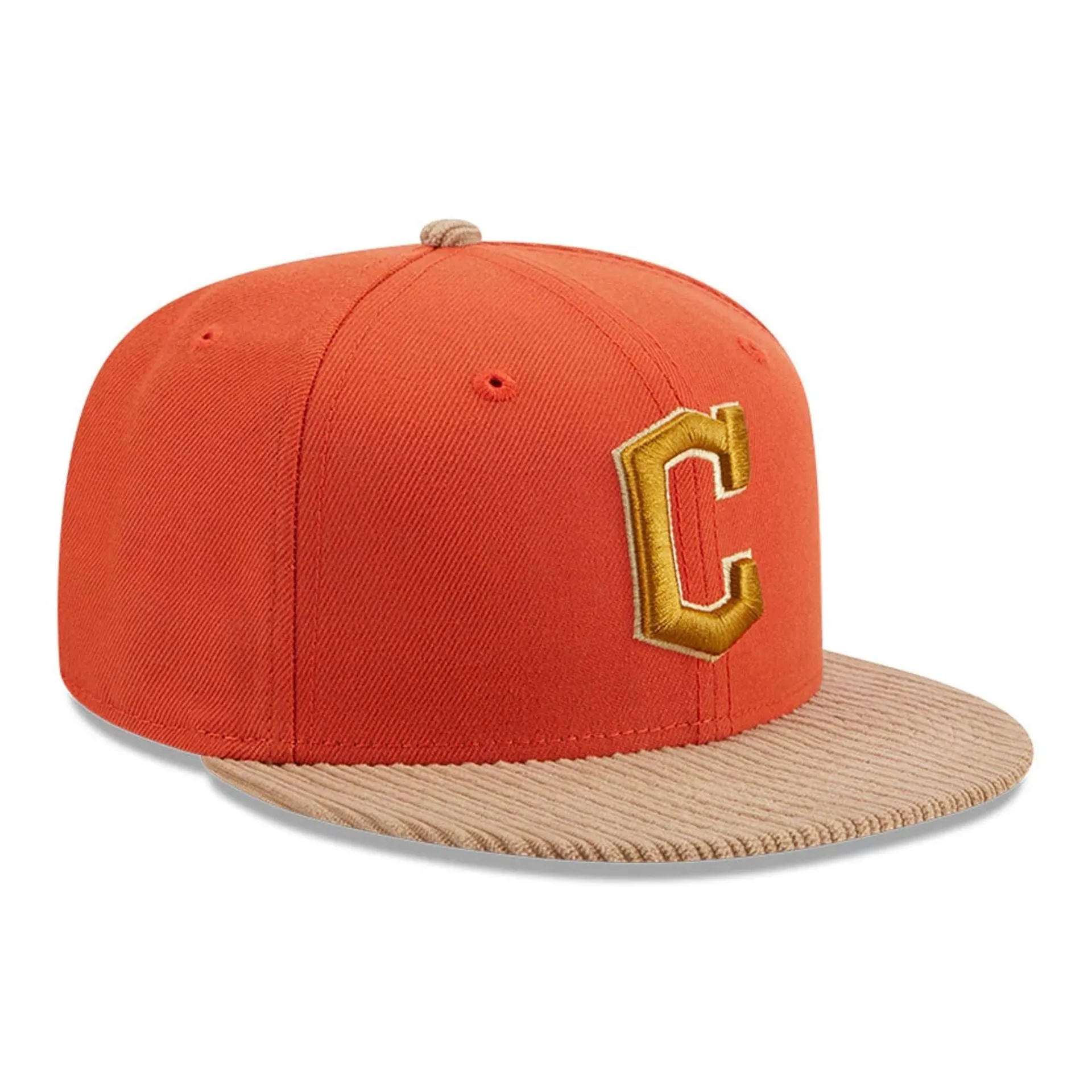 Cleveland Guardians MLB Autumn Wheat Dark Orange 9FIFTY Snapback Cap