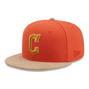 Cleveland Guardians MLB Autumn Wheat Dark Orange 9FIFTY Snapback Cap