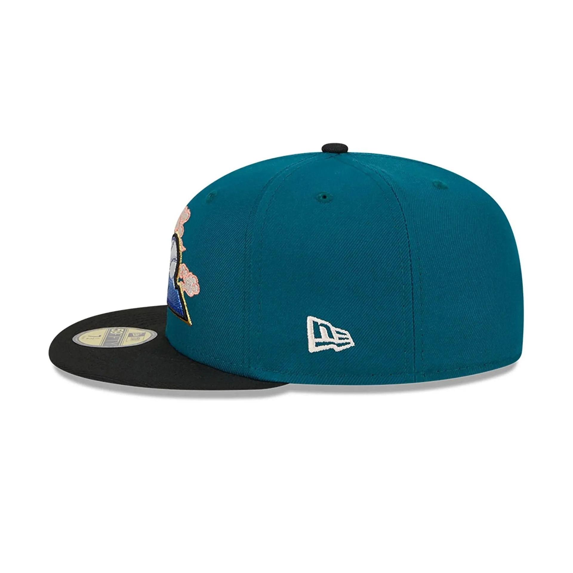 Colorado Rockies Cloud Spiral Dark Green 59FIFTY Fitted Cap