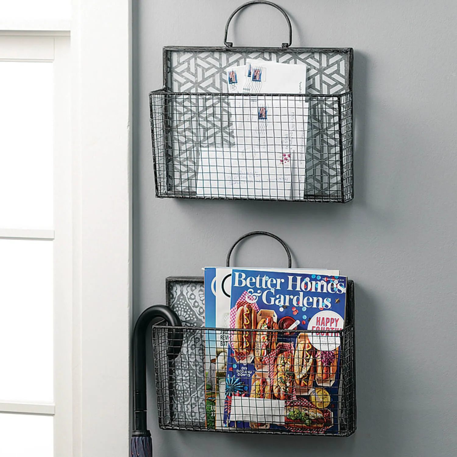 Contempo Wall Pocket Organizer - Geometric