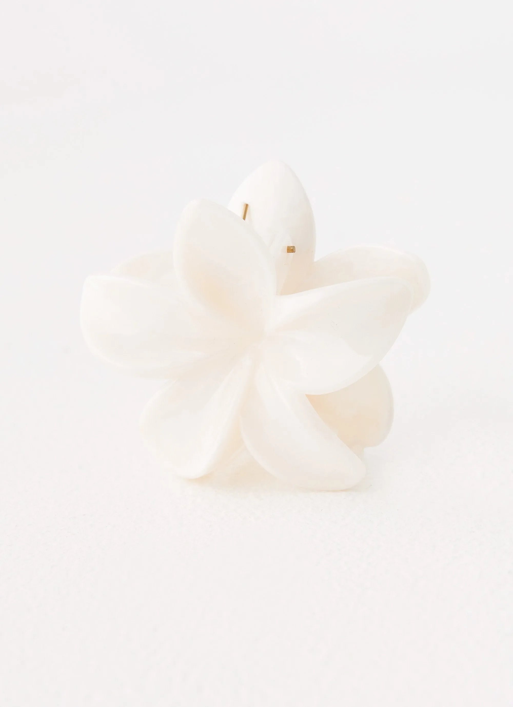 Daylight Hours Hair Clip - White