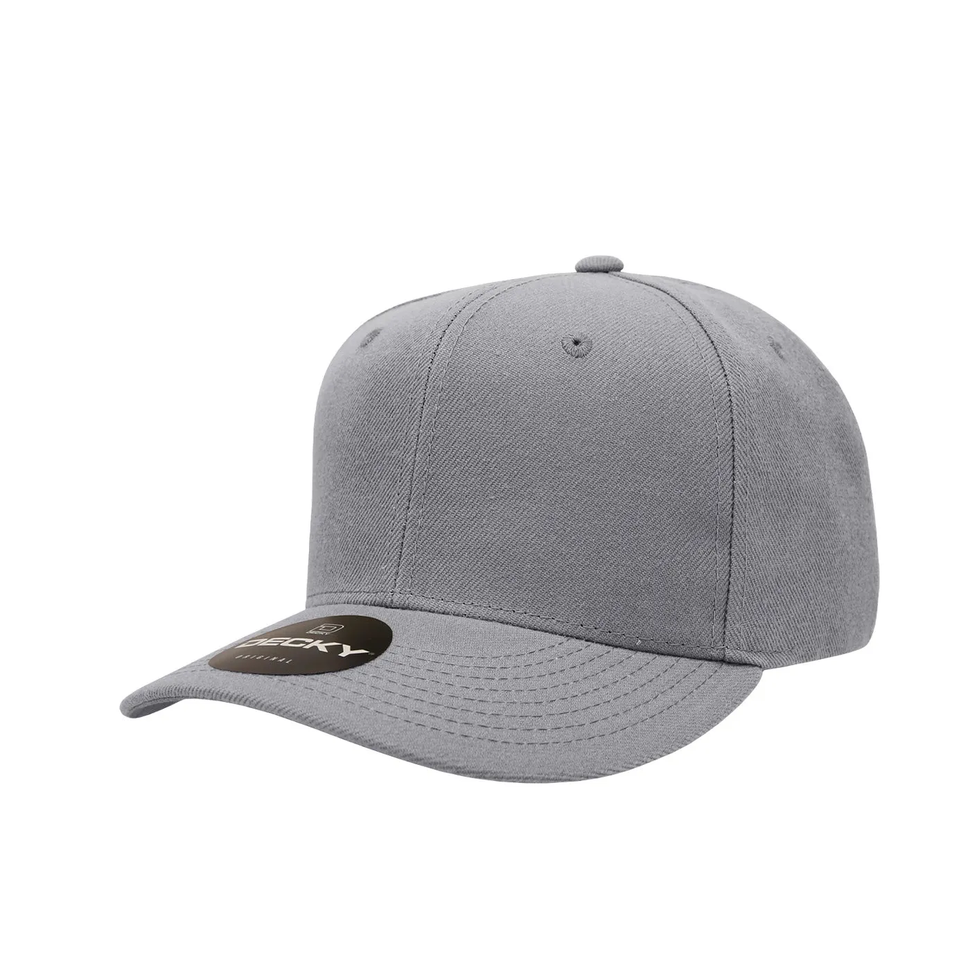 Decky 1015 6 Panel Mid Profile, Structured Snapback Hat