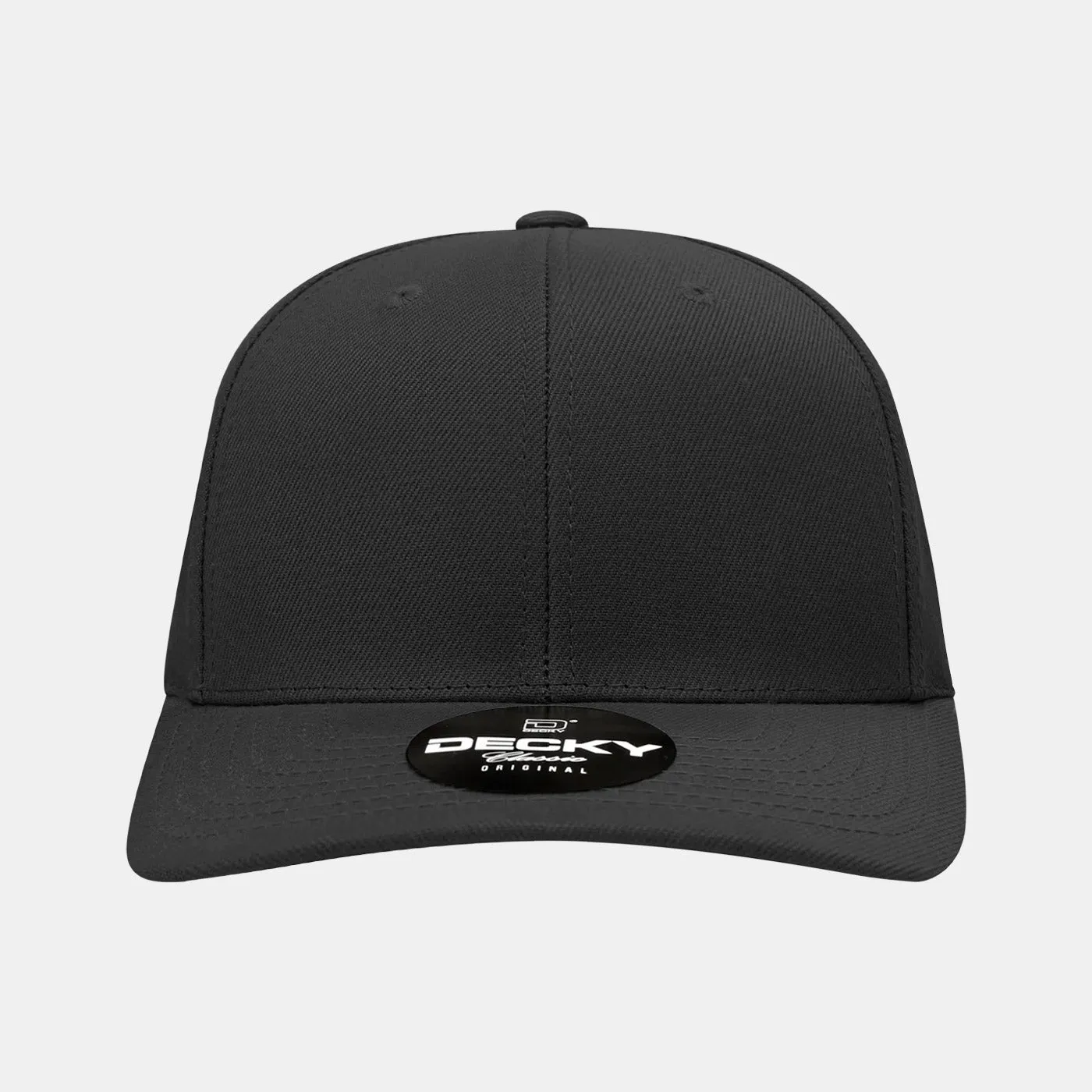 Decky 1015 6 Panel Mid Profile, Structured Snapback Hat