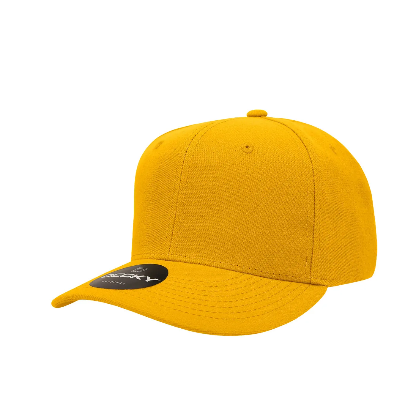 Decky 1015 6 Panel Mid Profile, Structured Snapback Hat