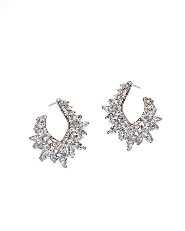 Decorative Marquise Hoop