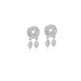 Dream Catcher Cubic Zirconia  Earrings