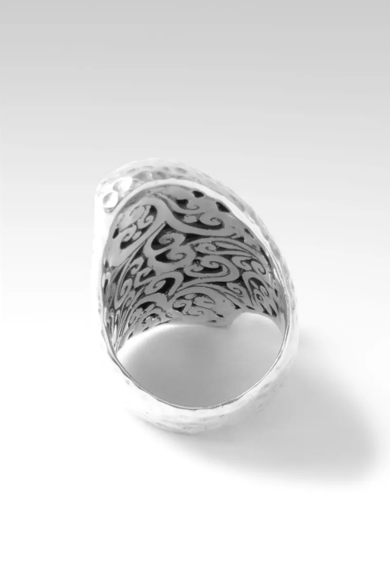 Eternal Harmony Ring™ in Hammered